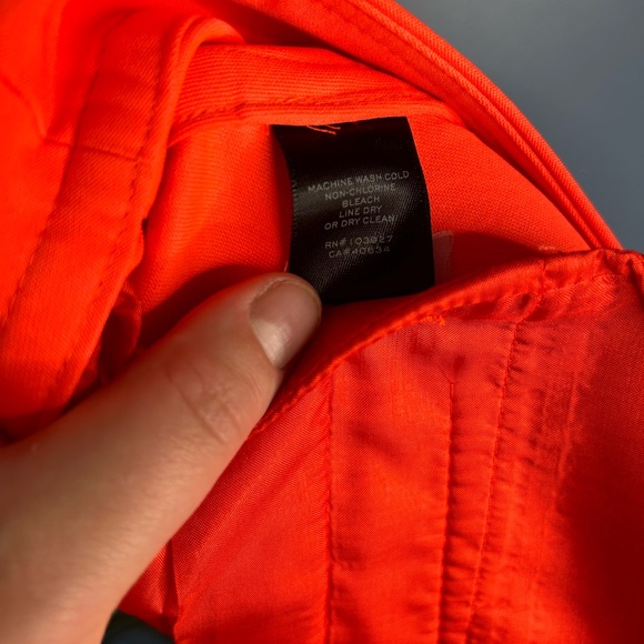 Marc by Marc Jacobs size 4 bright neon orange mini skirt - Picture 8 of 10